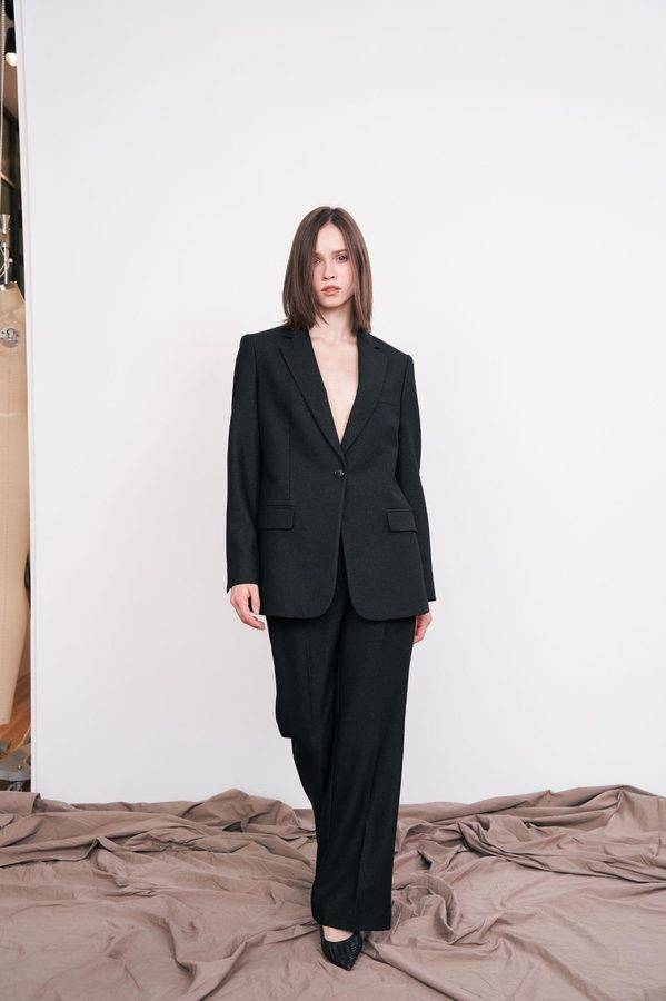 Pure Line Black Suit