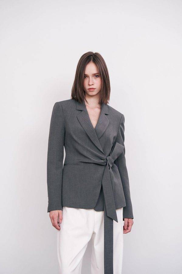 Soft Tailor Wrap Jacket