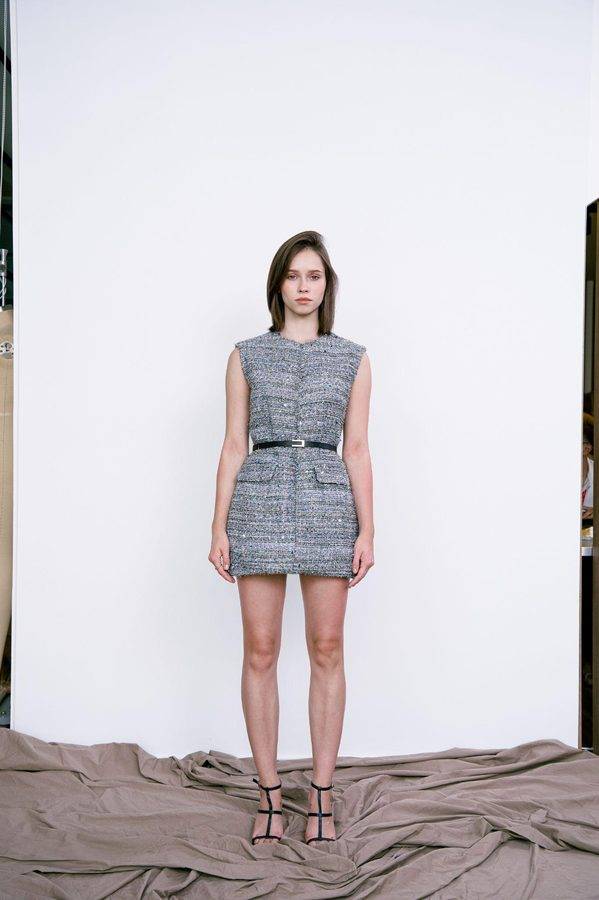 Tweed Mini Dress