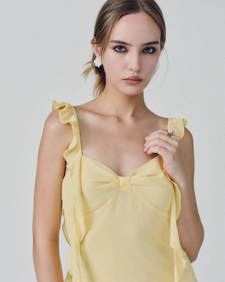 Ruffle Mini Dress