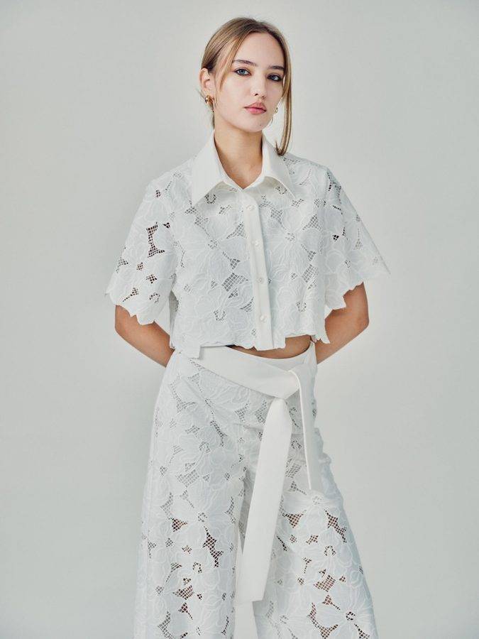 Eyelet Shirt