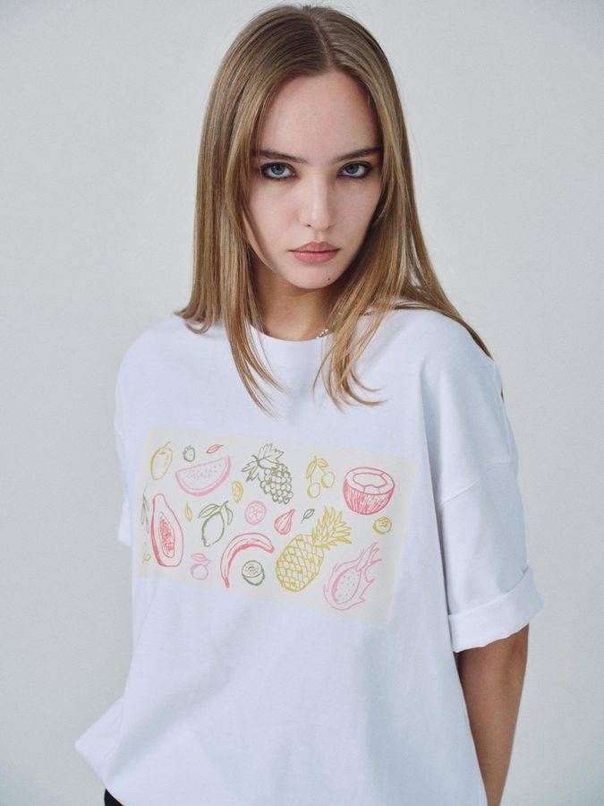 Tropical Print T-Shirt