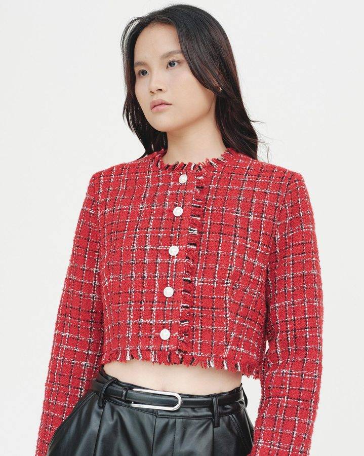 Tweed Crop Jacket
