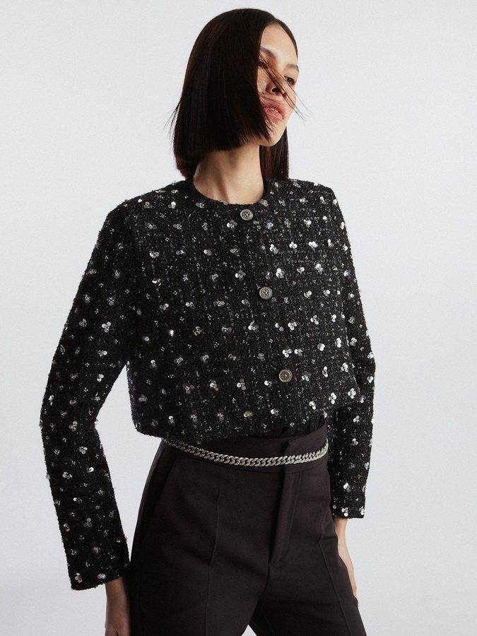 Tweed Crop Jacket