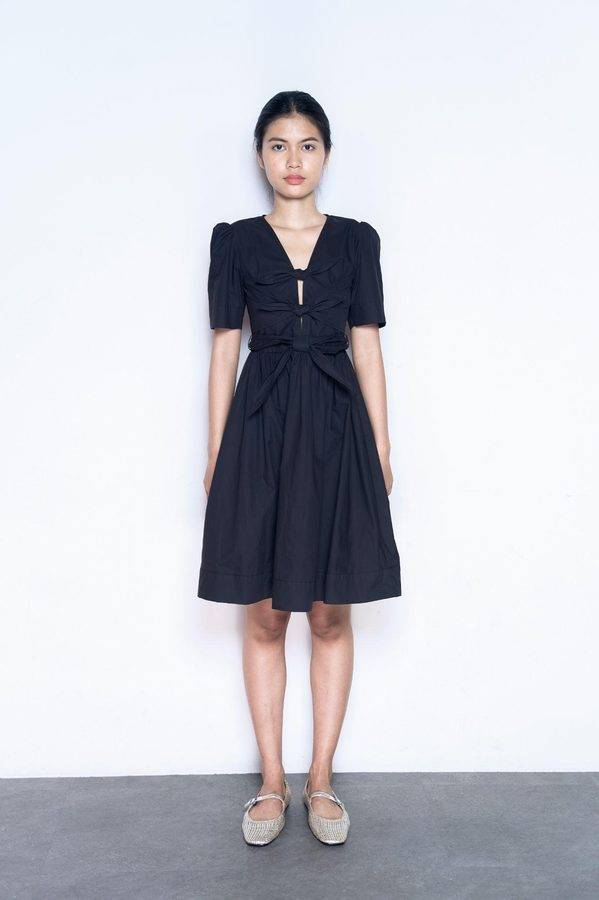 Tie Strap Mini Dress