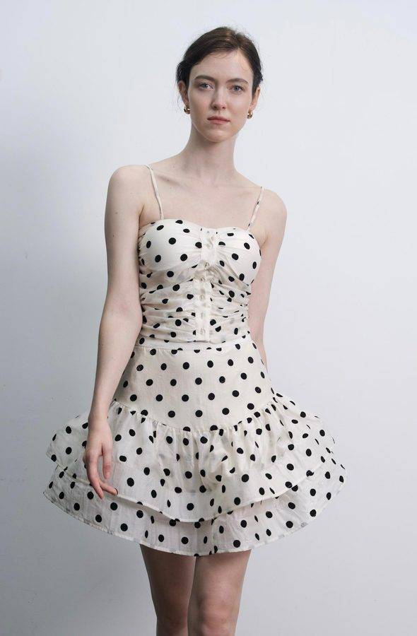 Polka Dot Ruffle Top Polka Dot Ruffle Skirt