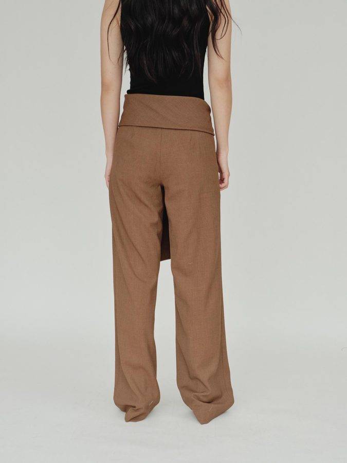 Wrap Front Trousers